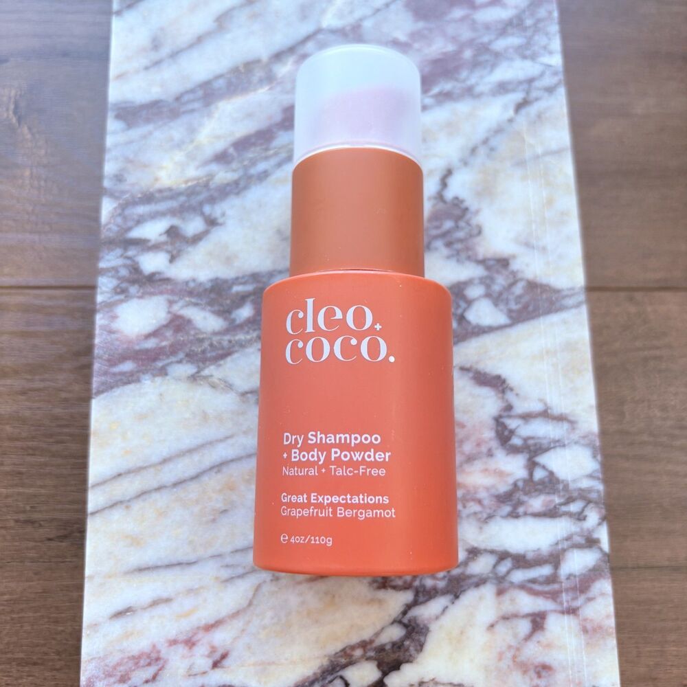 Cleo Coco Dry Shampoo and Body Powder -- new and unused